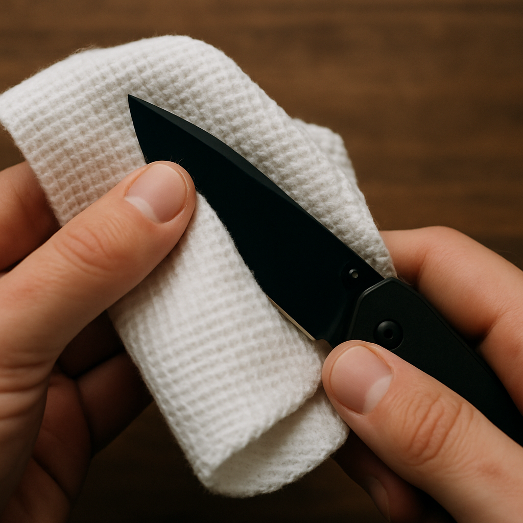 🧼 Knife Care 101: How to Maintain Your D2 Steel Blade Like a Pro