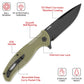 Founding Forgers 3.75" D2 Steel Pocket Knife - G10 Scales
